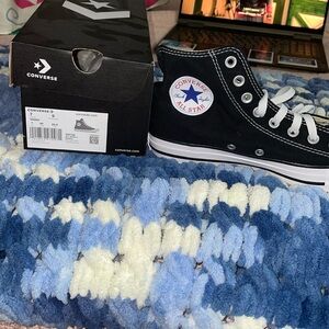 Brand new black converse